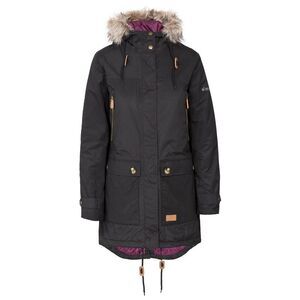 Trespass Womens/Ladies Clea Waterproof Parka / Black